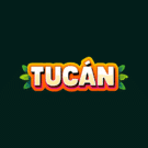 Logo van Tucan Casino – oranje letters met bladeren op donkergroen